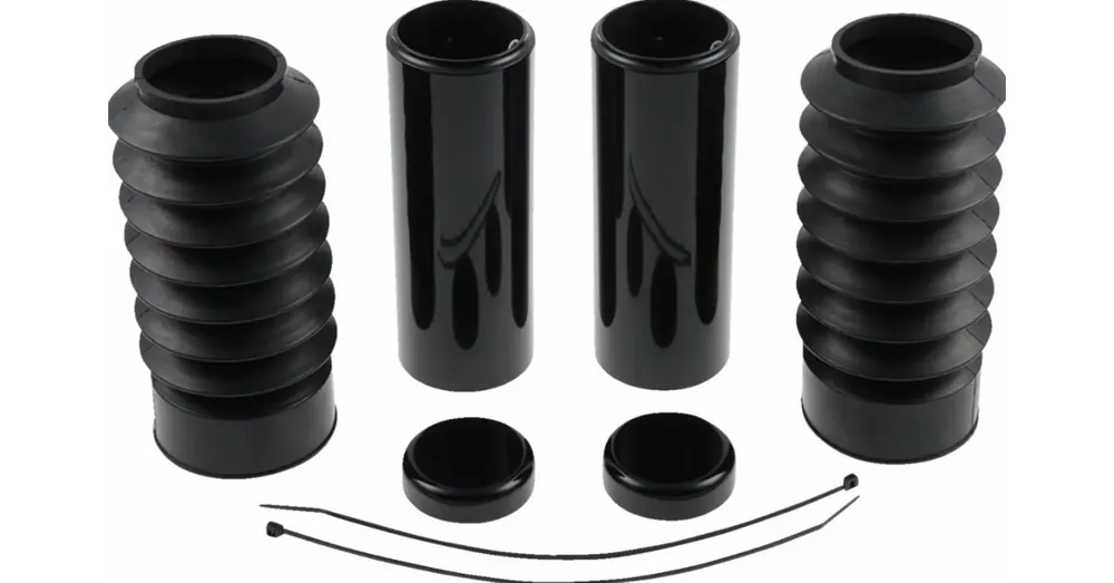 Kit de Caches Tube de Fourche Cult-Werk Noir Sportster XL X, S Forty Eight Satisfait Ou Remboursé