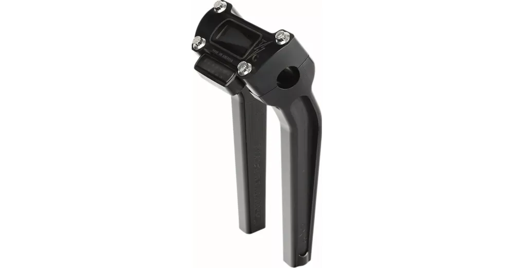 Meilleure Vente Kit Risers Thrashin Pullback 9.5&Prime; Anodisé Noir avec Emplacement de Compteur