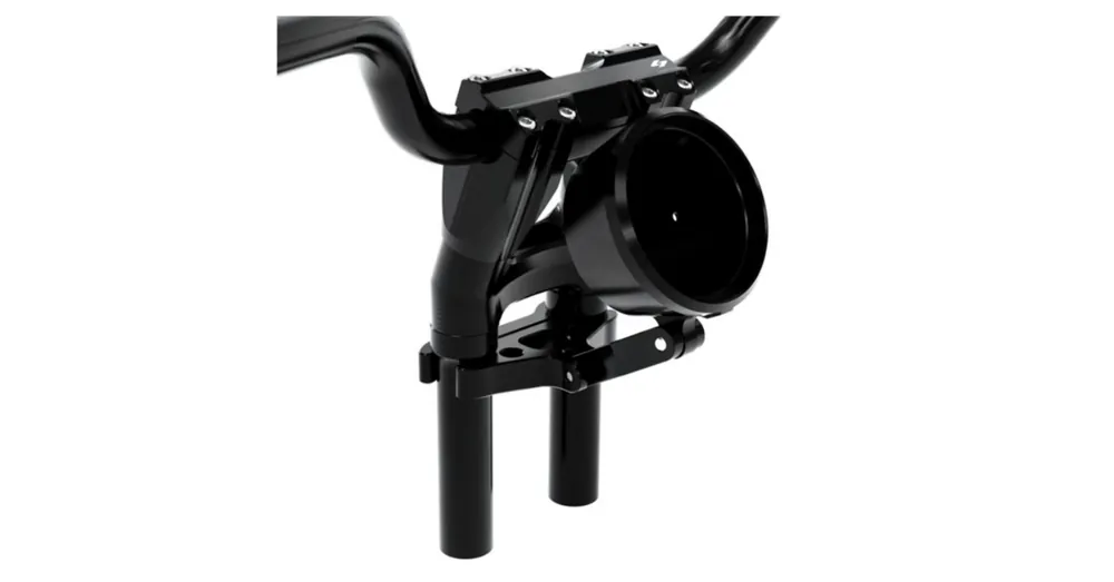 Kit Guidon + Risers Kraus Pro S-One 10&Prime; Noir Softail Low Rider S Usine Directe