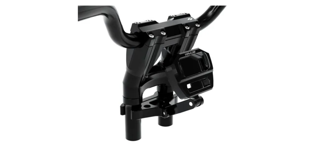 Usine Directe Kit Guidon + Risers Kraus Pro SF-Digi 8&Prime; Noir Softail M8