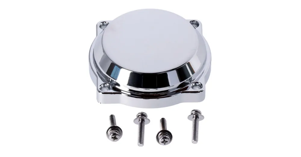 Offre Exclusive Cache Supérieur de Carburateur Smooth Chromé Harley 88/06