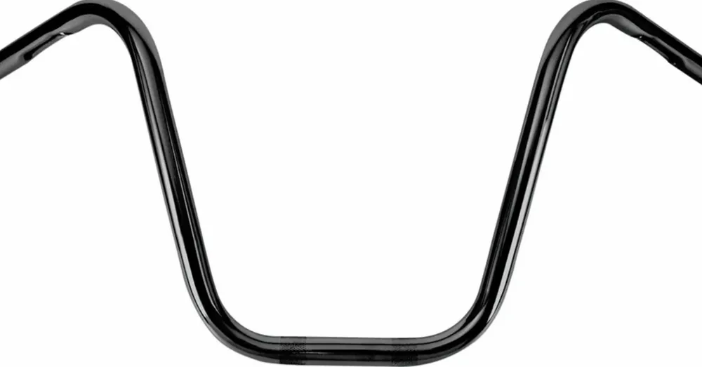 Guidon Ape Hanger Burly 1&Prime; Narrow Bottom 12&Prime; Noir Must-Have