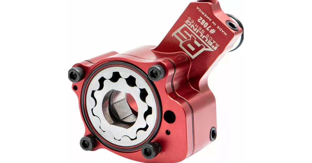 Pompe à Huile Feuling Race Series Rouge Dyna Softail Touring Twin Cam 06/17 Retour Gratuit