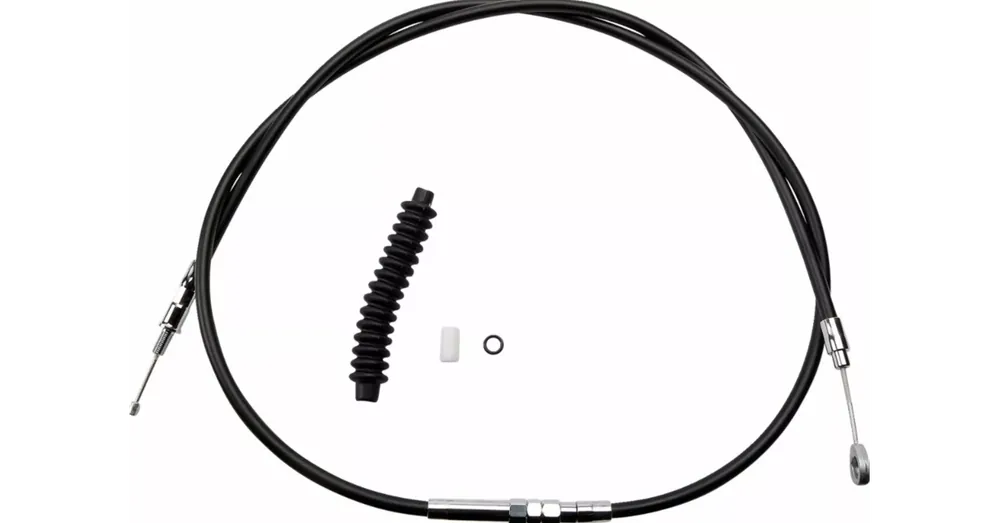Pas Cher Câble d&rsquo;Embrayage Vinyle Noir Longueur 76-11/16&Prime; Harley 86/13