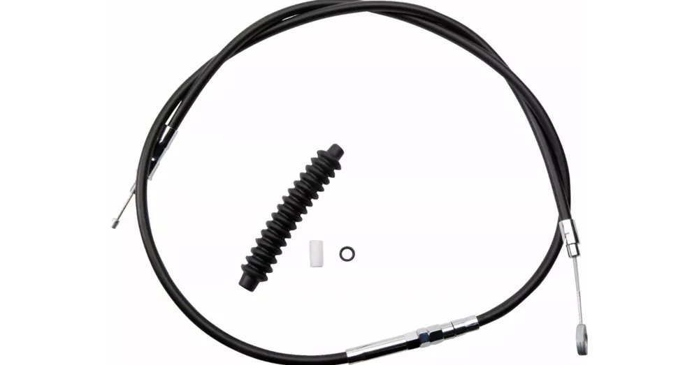 Câble d&rsquo;Embrayage Vinyle Noir Longueur 59-3/4&Prime; Harley 86/13 Nouvelle Collection