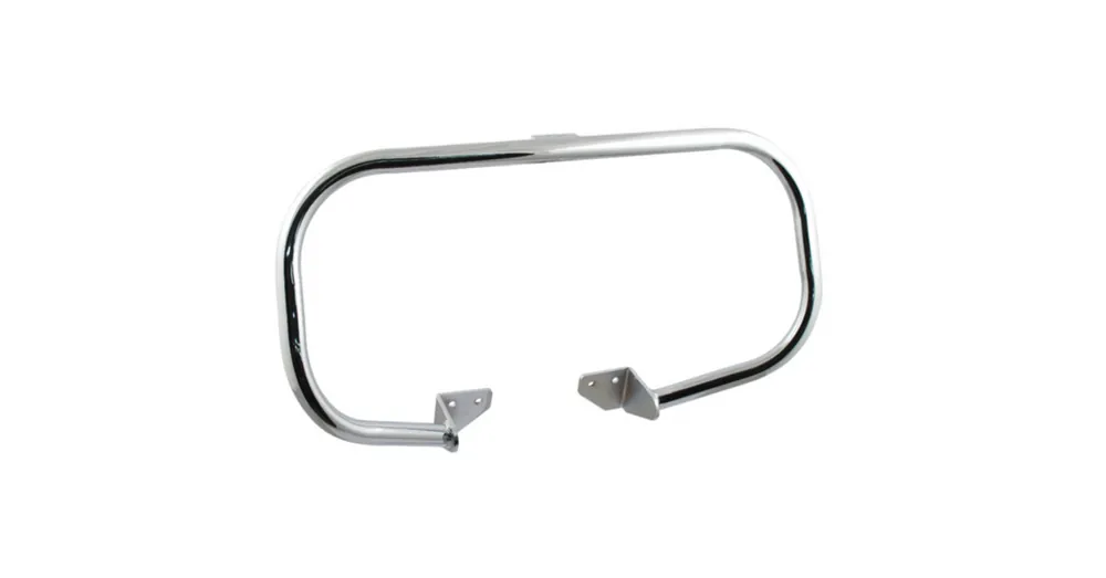 Pare Jambe Chromé Dyna 93/05 avec Commandes Avancées Populaire