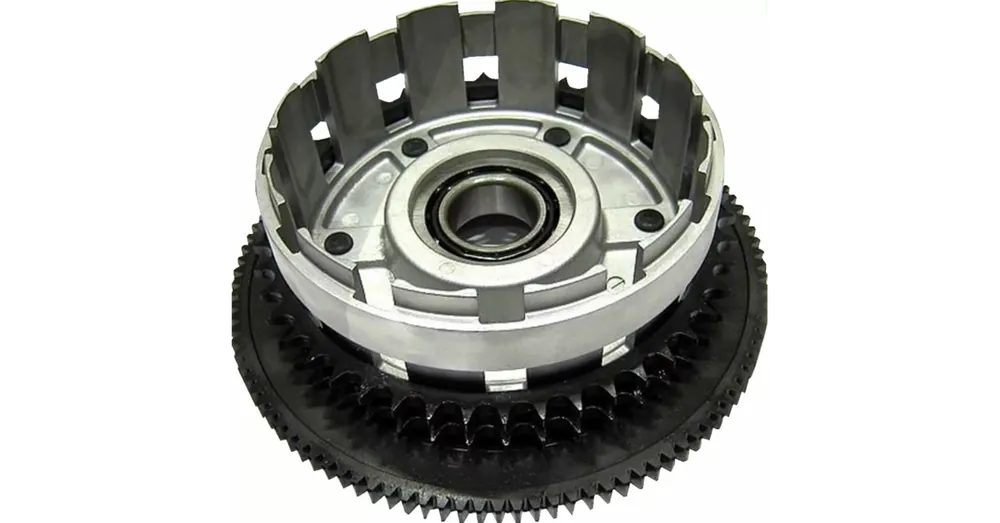 Cloche d&rsquo;Embrayage avec Couronne de Démarreur Softail, Touring M8 Soldes