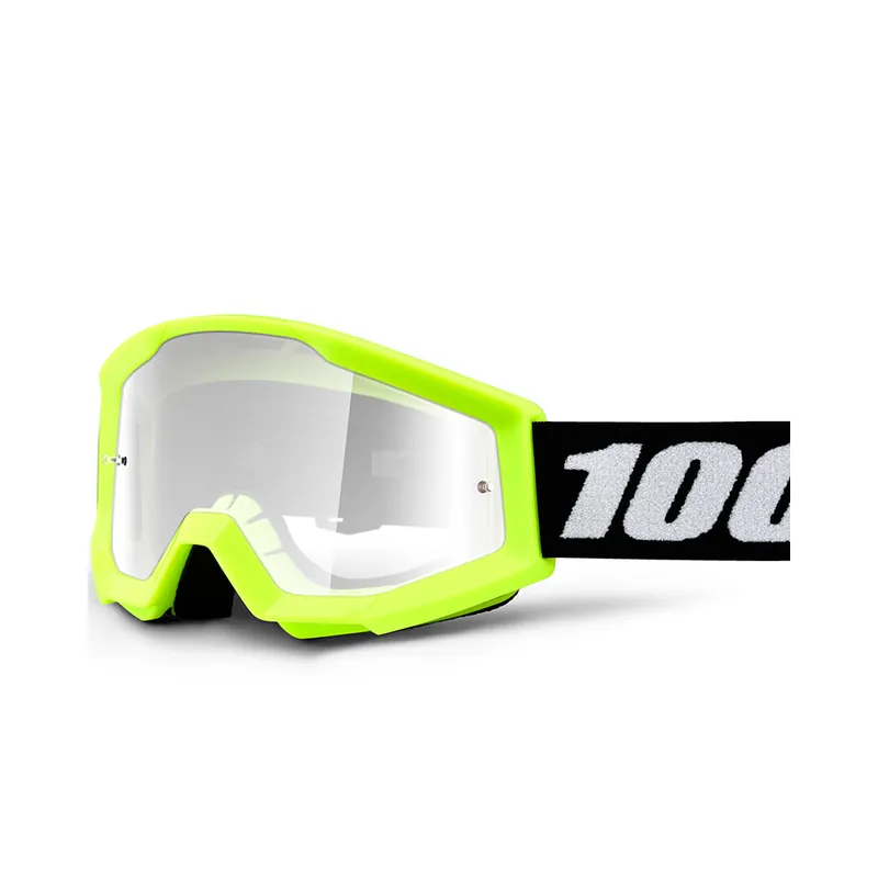 Masque Cross STRATA MINI Jaune – Ecran Clair Meilleur Prix