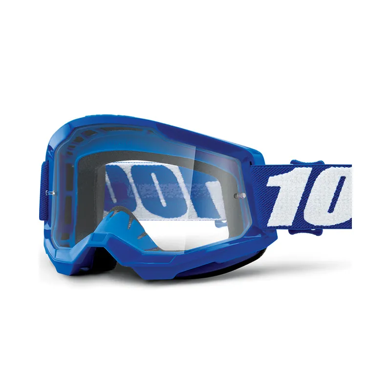 Commander Vite Masque Cross Enfant STRATA 2 Bleu – Ecran Clair