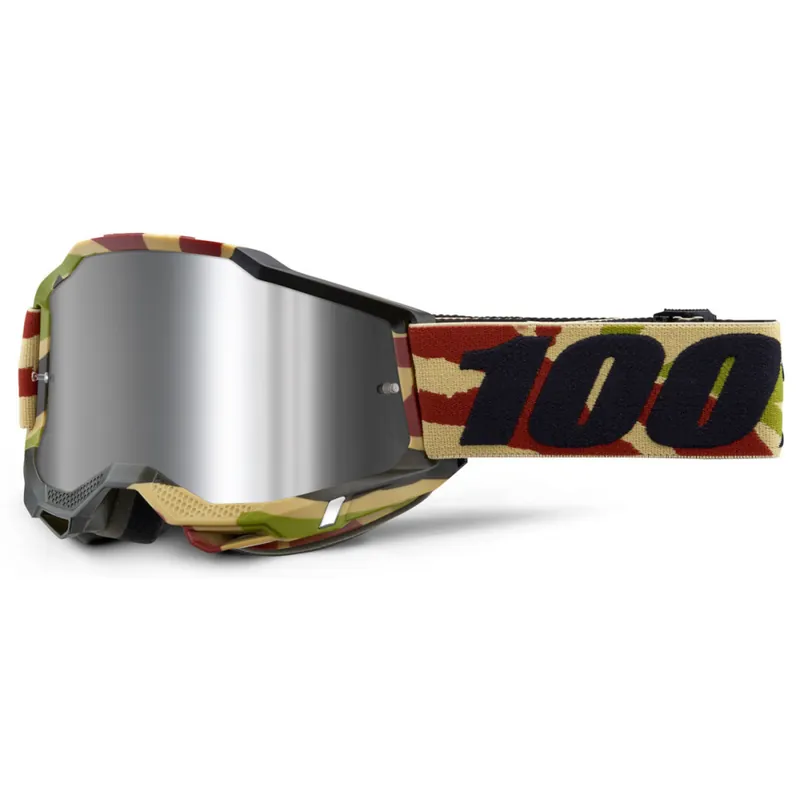 Meilleur Prix Masque Cross ACCURI 2 Mission Ecran Miroir Argent Flash