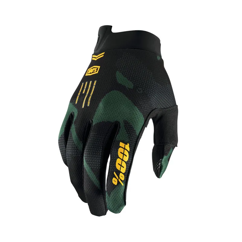 Gants Cross 100% ITRACK Sentinel Noir Super Prix