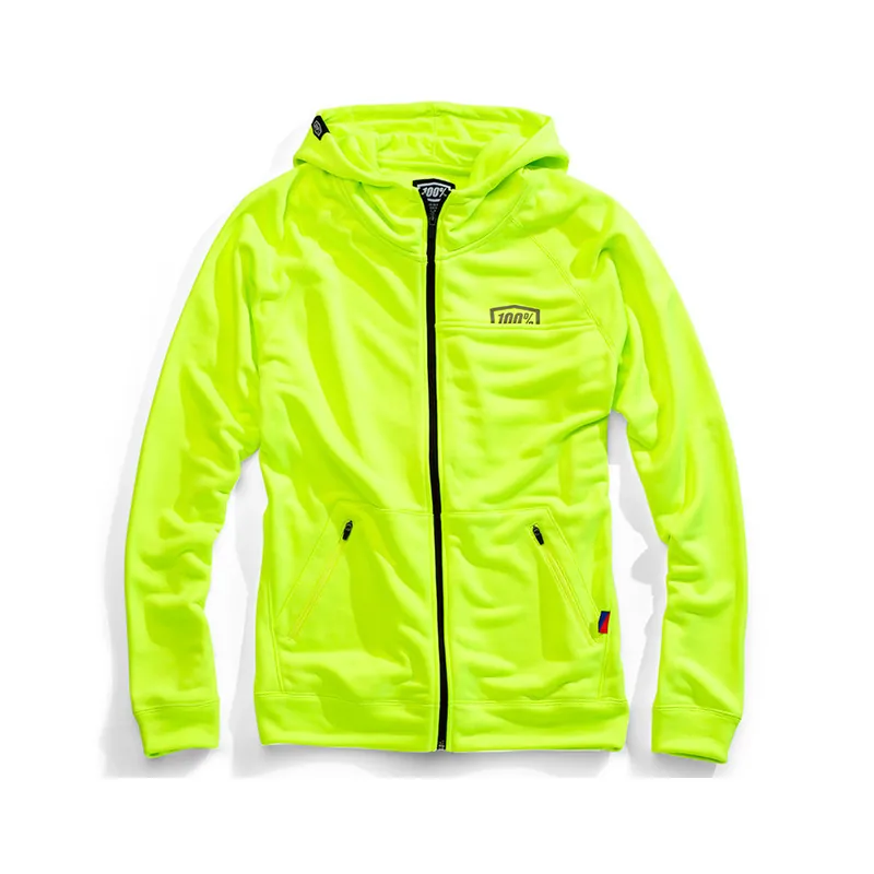Sweat Zippé UNION Jaune Fluo Meilleure Vente