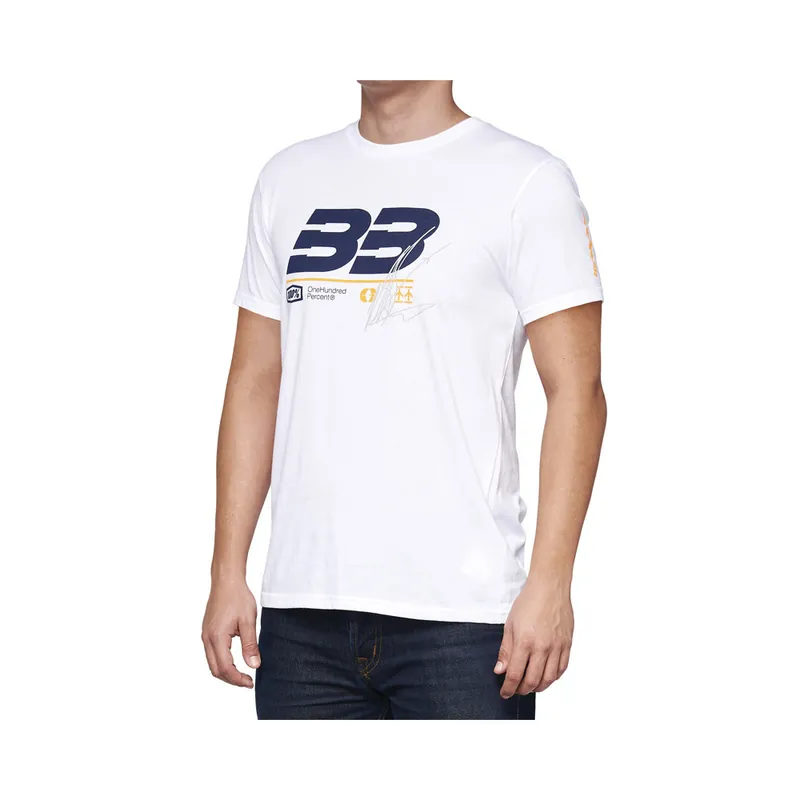 Tee Shirt BB33 SIGNATURE Blanc Dernière Chance
