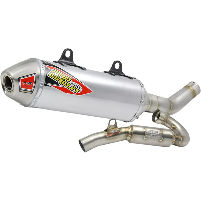 Pas Cher EXHAUST T6 SS/TI/CFCAP 450