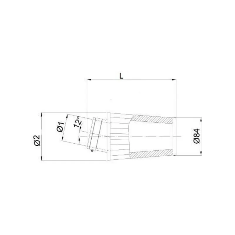 Dernière Chance Filtre à air BMC conique Ø65mm – FBSA65-128