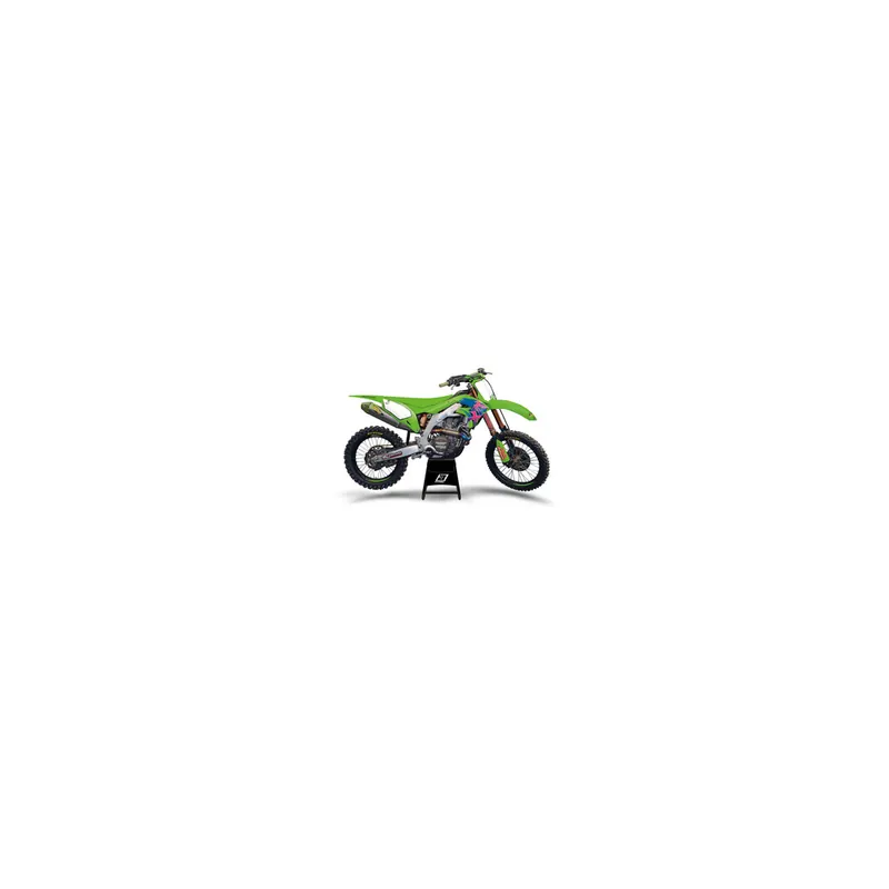 Petit Prix Kit déco BLACKBIRD Retro – Kawasaki KX125/250