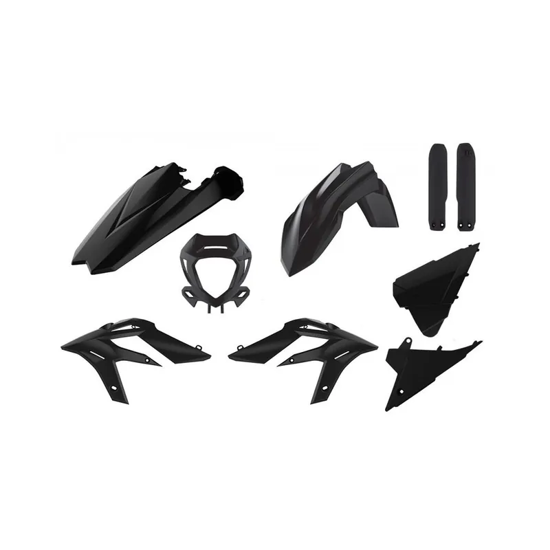 Prix Bas Kit Plastiques POLISPORT noir Beta X-Trainer