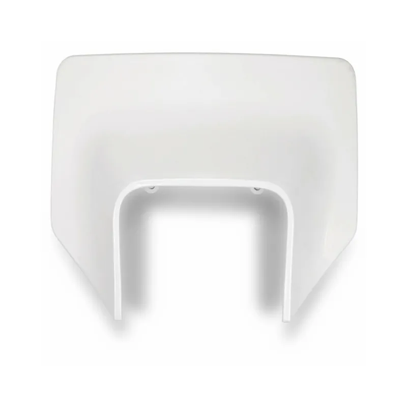 Bon Marché Plaque numéro frontale UFO Husqvarna blanc