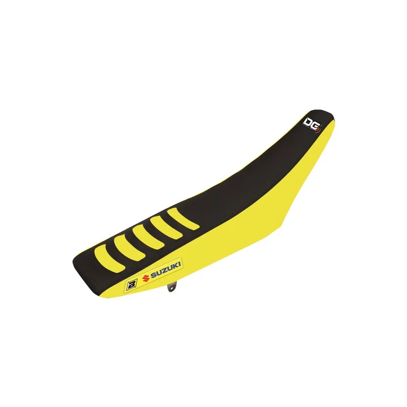 Haute Qualité Housse de selle BLACKBIRD Double Grip 3 jaune/noir Suzuki RM-Z450