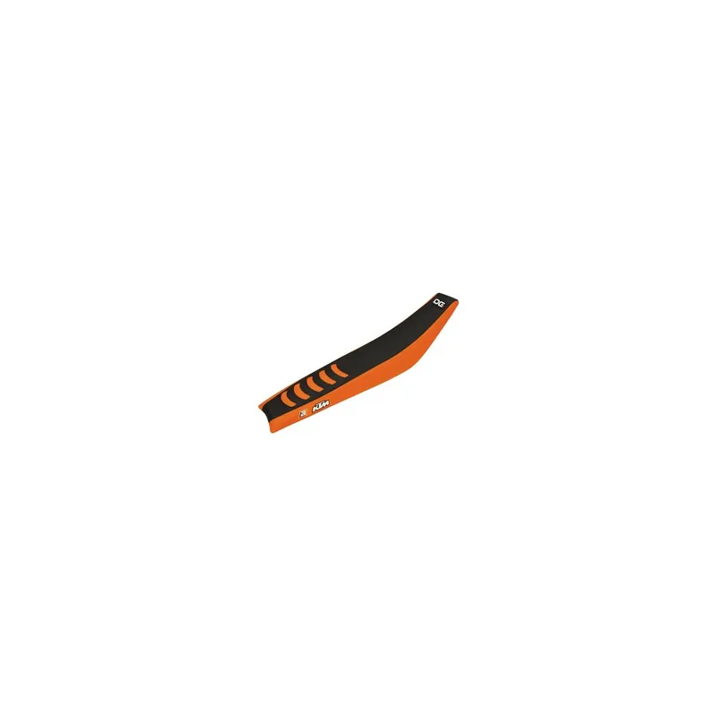 Housse de selle BLACKBIRD Double Grip 3 orange/noir KTM SX85 Bon Plan