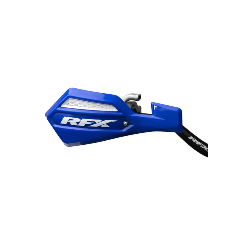 Protège-mains RFX série 1 (Bleu/Blanc) avec kit de montage Nouveauté