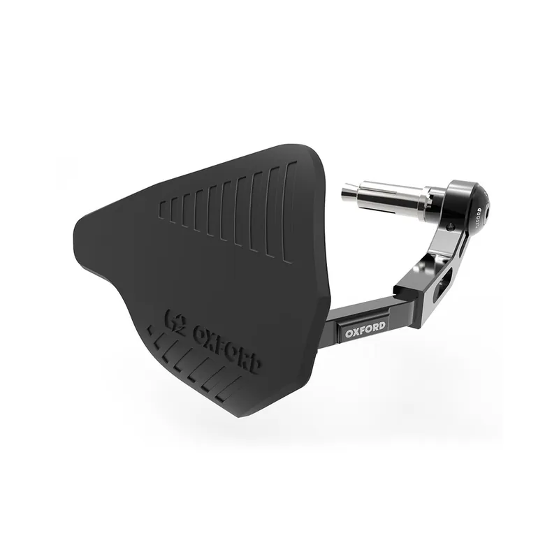 Protège-mains OXFORD avec protège-levier aluminium – noir Vente Directe