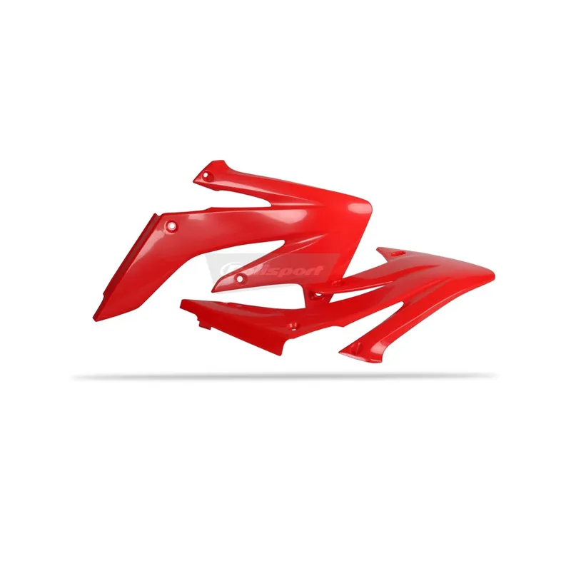 Ouïes de radiateur POLISPORT rouge Honda CRF250R Prix Cassé