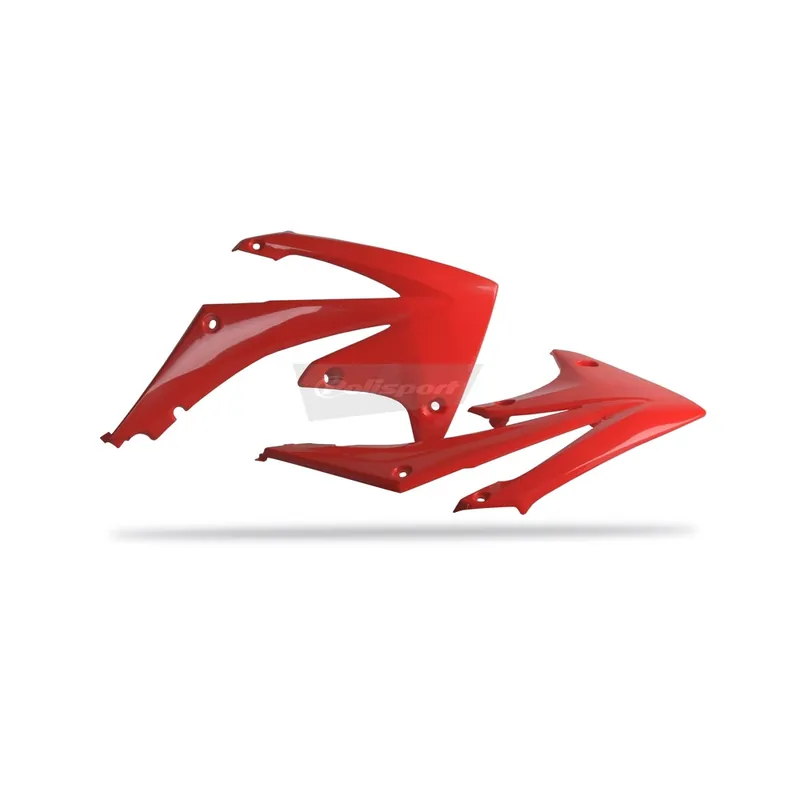 Commander Vite Ouïes de radiateur POLISPORT rouge Honda CRF250R/CRF450R
