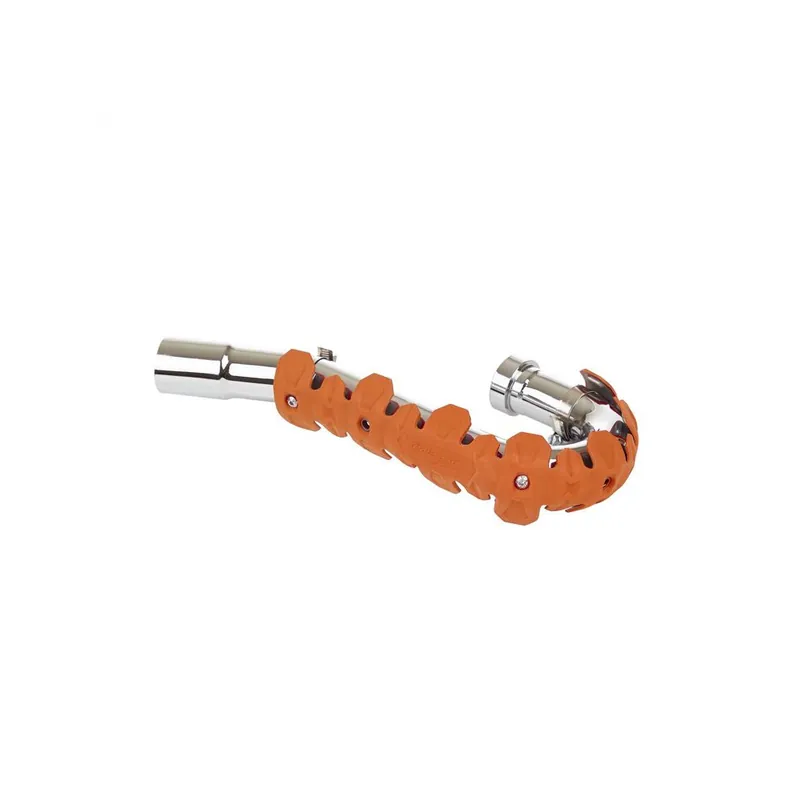 Meilleur Choix Protection d'échappement POLISPORT court orange