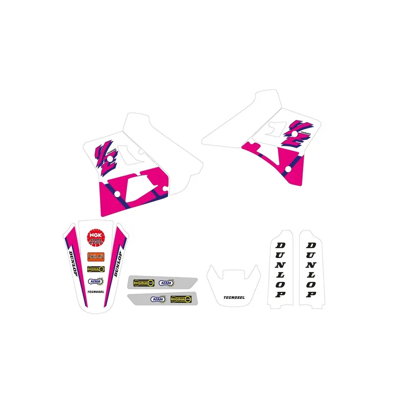 Kit déco complet TECNOSEL OEM Yamaha 1992 Jusqu&rsquo;à Épuisement Des Stocks