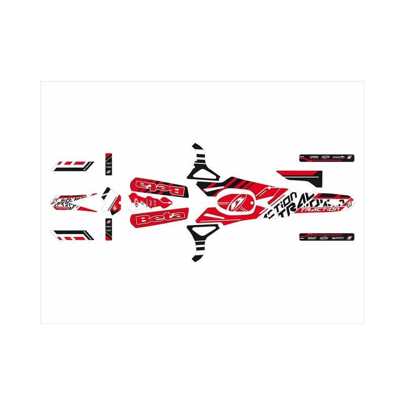 Kit déco BLACKBIRD Traction Béta REV3 125/200/250 Retour Gratuit