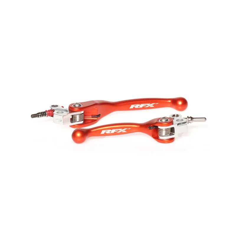Ensemble de leviers flexibles forgés RFX Race (Orange) – KTM SX 65 Commande En Gros