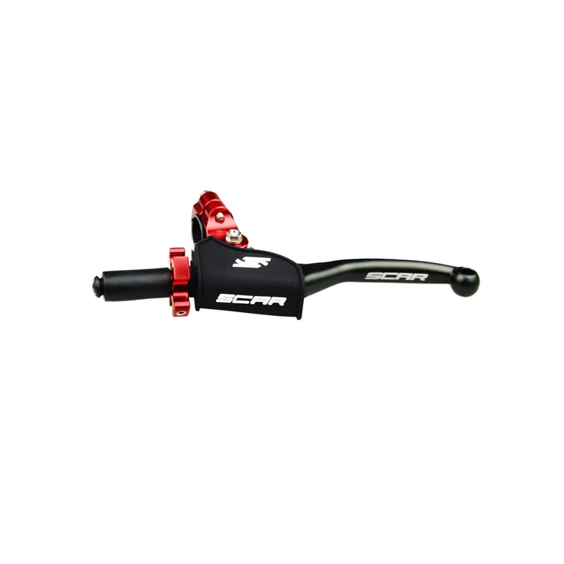 Quantité Limitée Levier repliable + cocotte universel SCAR noir – molette rouge