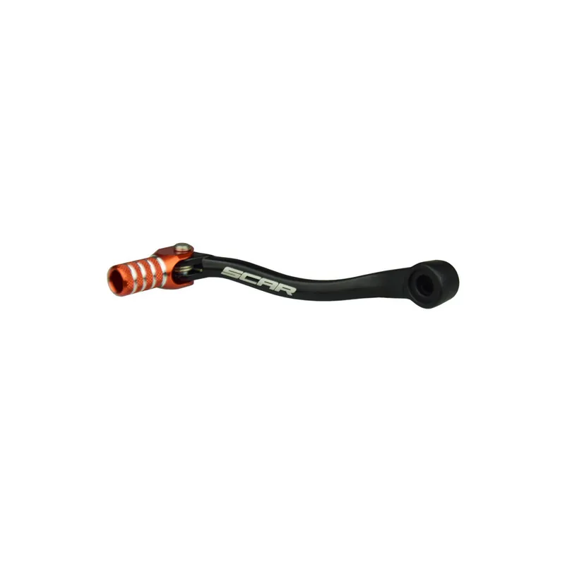 Commander Vite Sélecteur de vitesse SCAR noir mat/embout orange KTM SX85