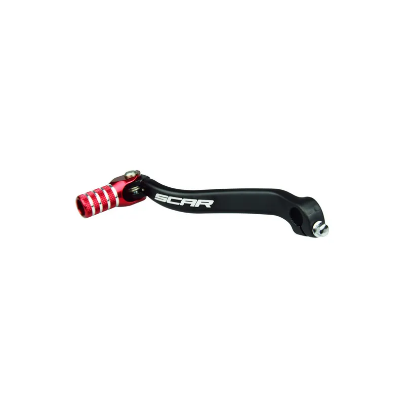 Meilleur Prix Sélecteur de vitesse SCAR noir mat/embout rouge Suzuki RM-Z450