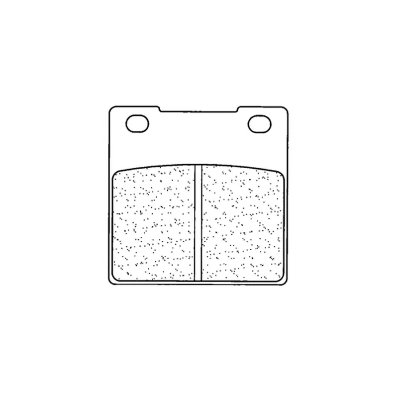 Certifié Plaquettes de frein CL BRAKES route métal fritté – 2282A3+