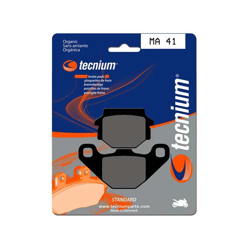 Vente Directe Plaquettes de frein TECNIUM route organique – MA41