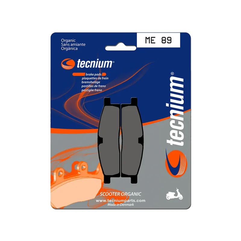 Achat Immédiat Plaquettes de frein TECNIUM Scooter organique – ME89