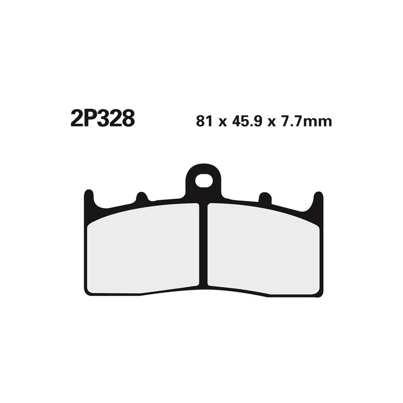 Plaquettes de frein NISSIN route /Off-Road métal fritté – 2P-328ST Vente Directe