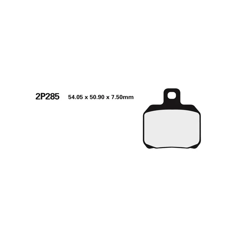 Retour Gratuit Plaquettes de frein NISSIN route /Off-Road métal fritté – 2P-285ST