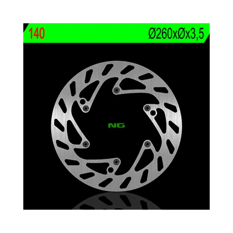 Certifié Disque de frein NG BRAKES fixe – 140