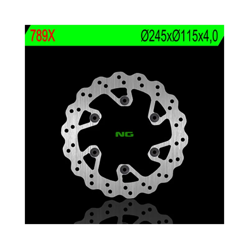 Disque de frein NG BRAKES pétale fixe – 789X Commander Maintenant