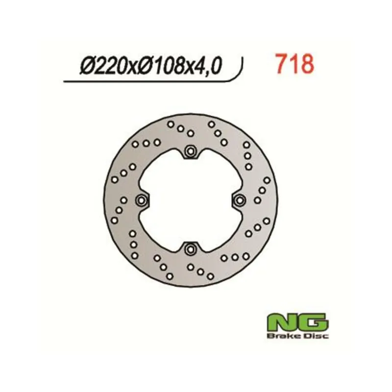Disque de frein NG BRAKES fixe – 718 Remise
