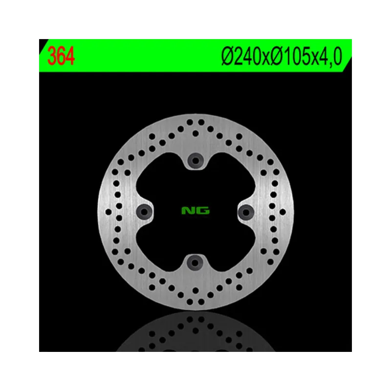 Disque de frein NG BRAKES fixe – 364 Dernier Modèle