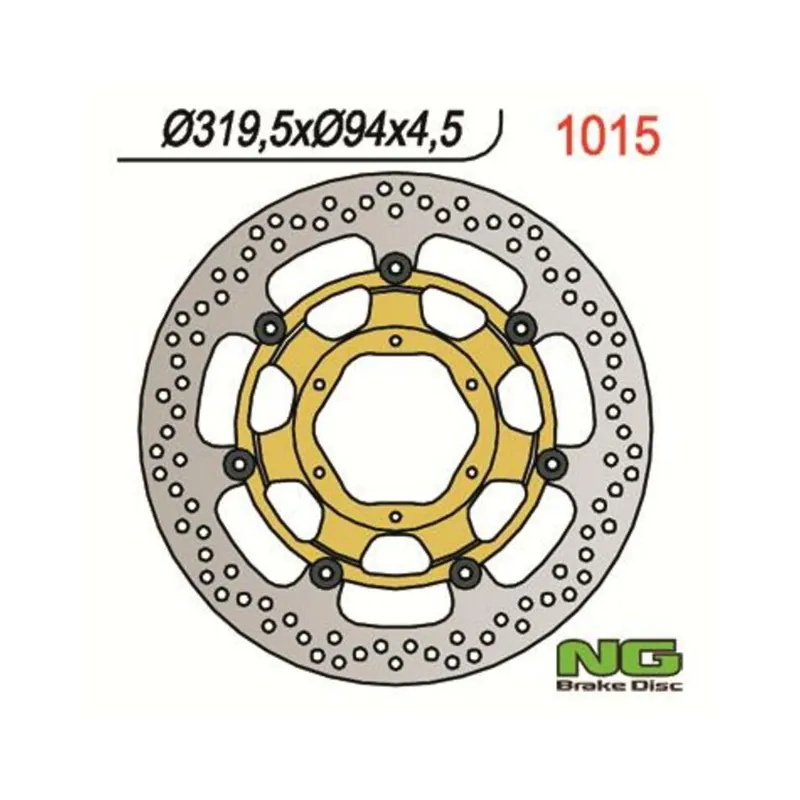 Disque de frein NG BRAKES flottant – 1015 Acheter En Ligne