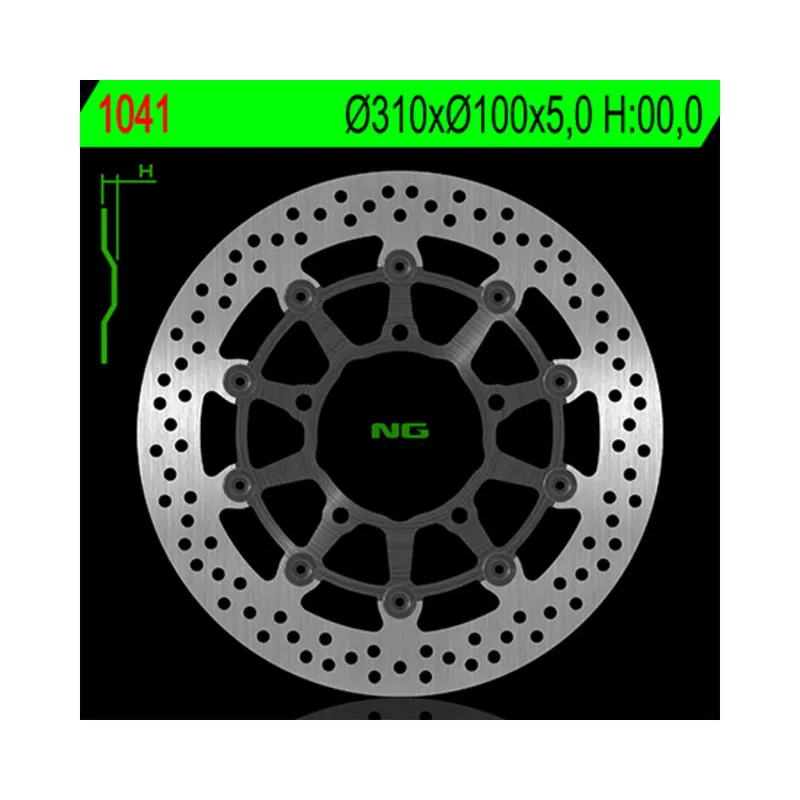 Seulement Aujourd&rsquo;hui Disque de frein NG BRAKES flottant – 1041