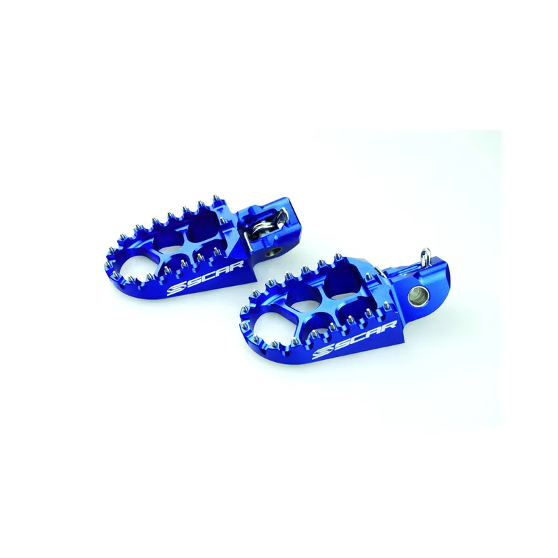 Meilleur Prix Repose-pieds SCAR Evo bleu KTM/Husqvarna