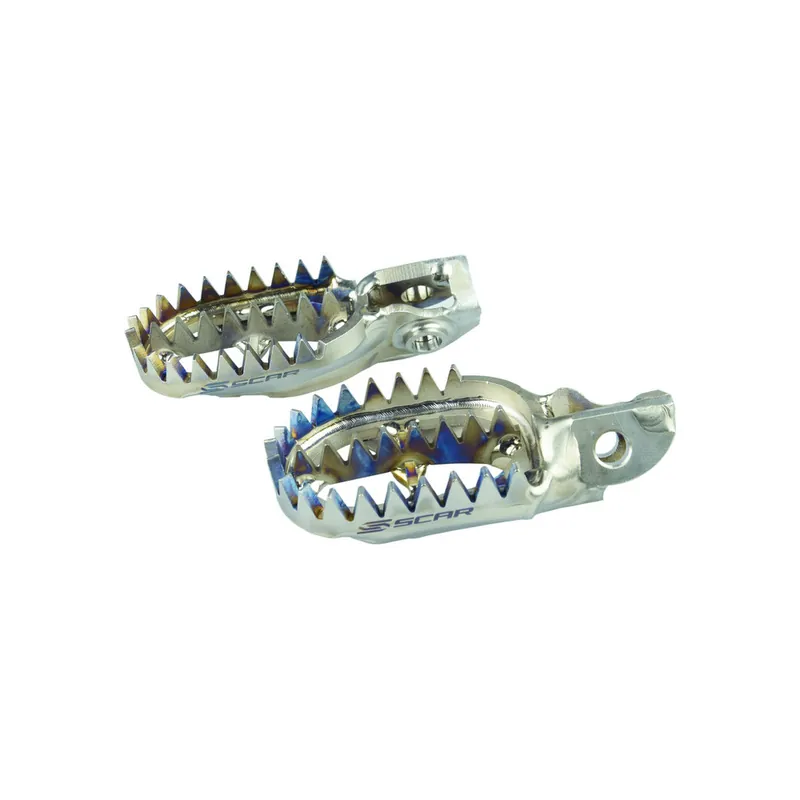 Populaire Repose-pieds SCAR Titane Gripper Husqvarna TC/TE/FC/FE 125 et +