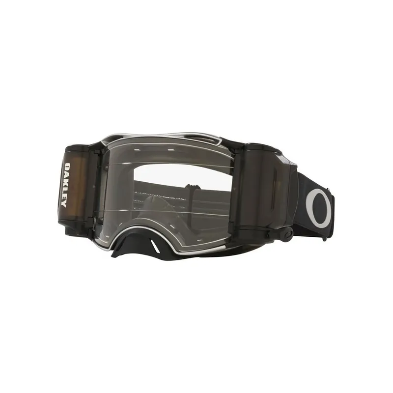 Expédition Rapide Masque OAKLEY Airbrake MX – Tuff Blocks Black Gunmetal écran Race-Ready Roll-Off clair