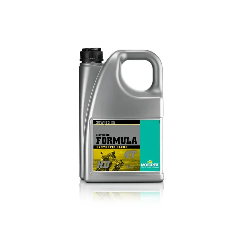 Huile moteur MOTOREX Formula 4T – 20W50 4L x4 Prix Promo